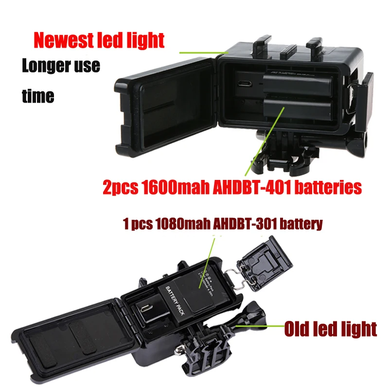 Водонепроницаемая светодиодная вспышка для видеосъемки подводная лампа