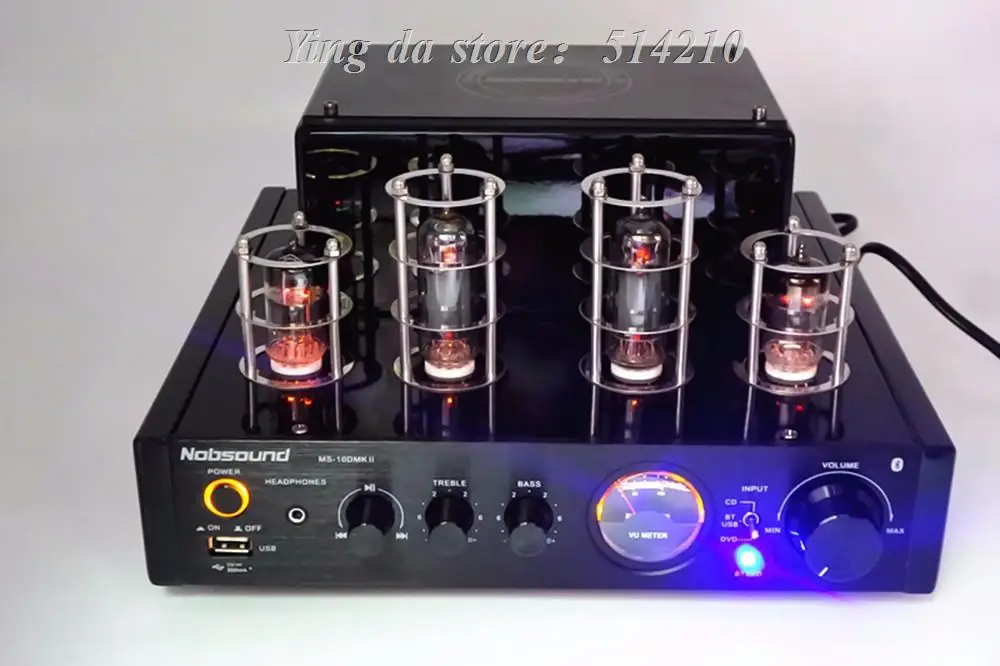 Новый Nobsound MS 10D MKII ламповый усилитель с Bluetooth 4 2/USB/Наушники Hi Fi стерео звука|nobsound