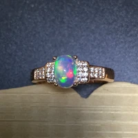 natural fire opal stone solid silver 925 thin band rings women real 925 sterling silver jewelry