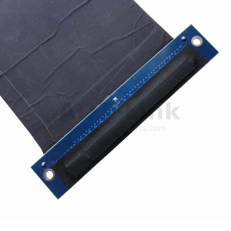 Правый угол PCI Express PCIe3.0 16x к гибкий кабель для GTX1080TI firepro w7100/radeon RX580/VEGA64/pro