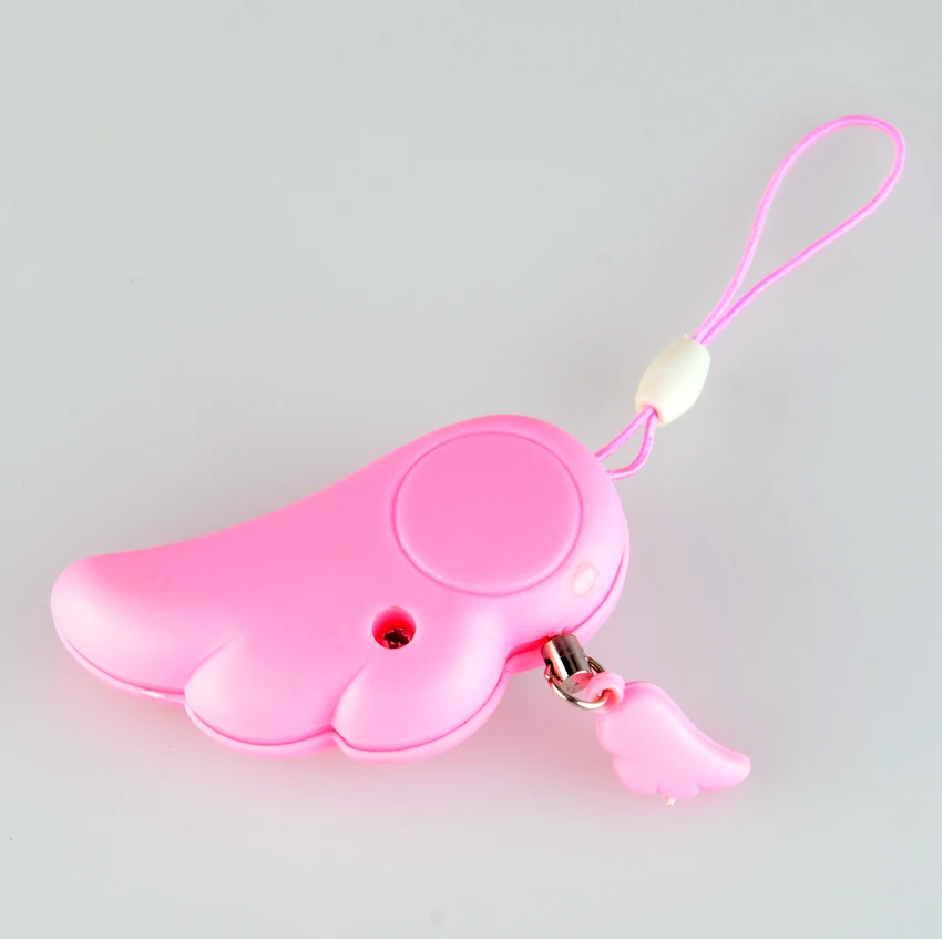 Крылья Ангела Личная Самообороны сигнал тревоги (розовый/синий) 90dB