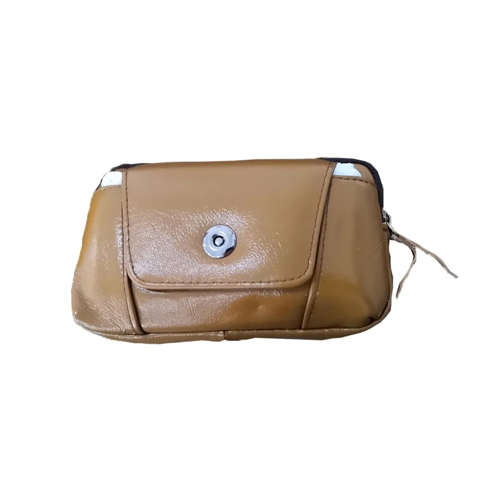 Хит 2018 повседневная мужская сумка на пояс из искусственной кожи коричневая