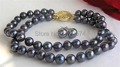 Браслет и серьги Akoya женские с искусственным жемчугом 2 ряда 7 5 мм|fashion jewelry set|jewelry