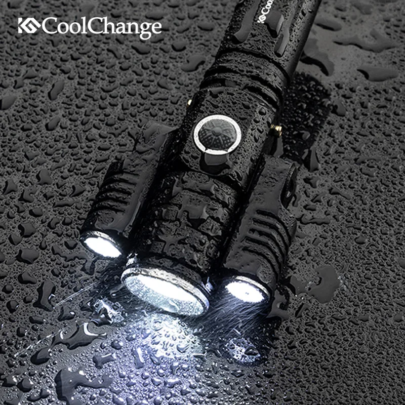CoolChange велосипедный светильник водонепроницаемый USB Перезаряжаемый передний