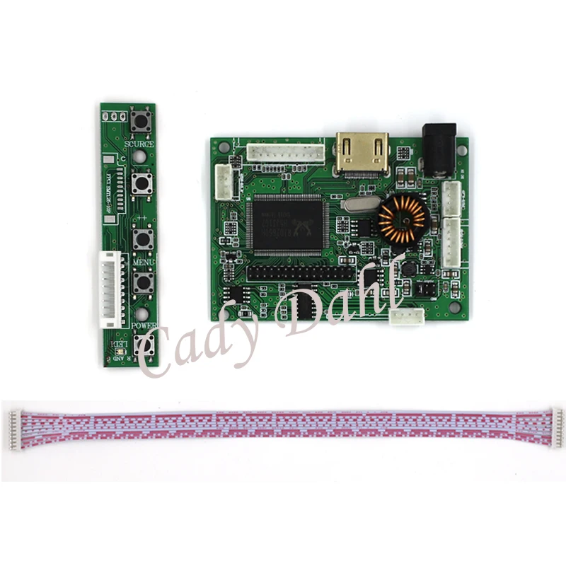 Новый 10 шт. HDMI аудио 30P LVDS светодиодный ЖК контроллер плата модуль DIY комплект для