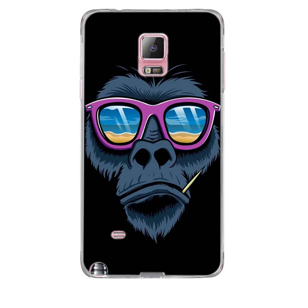 21 Для samsung Galaxy Note 4 силиконовый чехол ТПУ Funda для samsung Galaxy Note 4 чехол для телефона Coque для samsung Galaxy Note 4 милый чехол - Цвет: 21