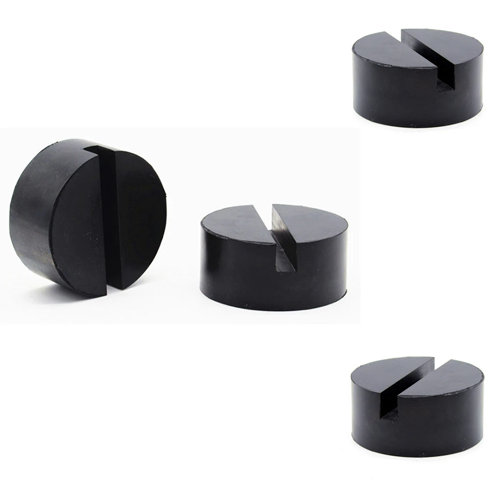 Jack Pad Adapter Vehicle Universal Floor Disk Rubber Blanket for Pinch Weld Side Rail Stand |