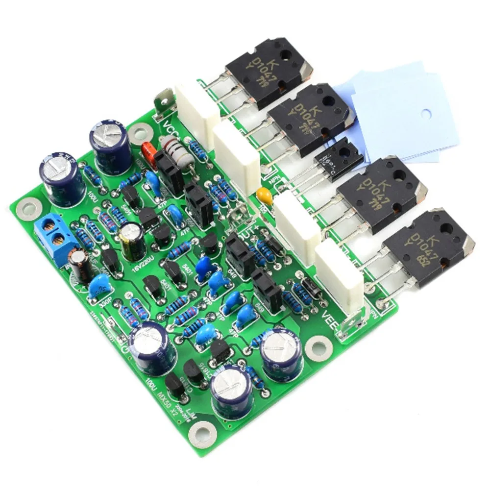 Одна пара MX50X2 два канала Одноконтурный квазидополнительный усилитель с