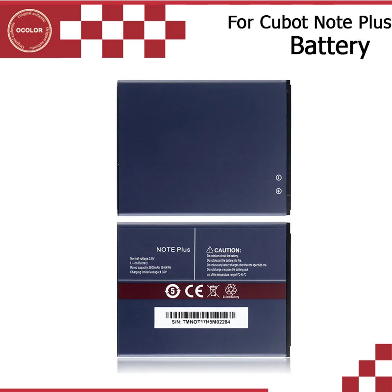 Ocolor для Cubot Note Plus запасная батарея новинка 100% Сменные аксессуары аккумуляторы