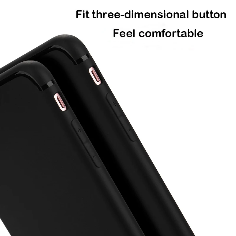 Дешевый чехол для телефона производитель черный ТПУ iPhone11 5S se 6 6s 6plus 7 7plus 8 8plus X Xs XsMax
