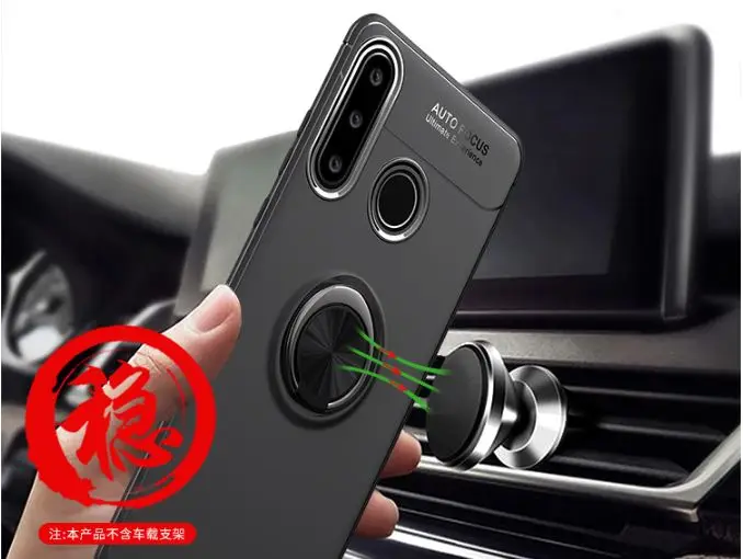 1 шт. чехол для huawei nova 5 5i nova 5 P30 pro P30pro lite, чехол из ТПУ на заднюю панель, с магнитным кольцом для автомобиля, ультра противоударный