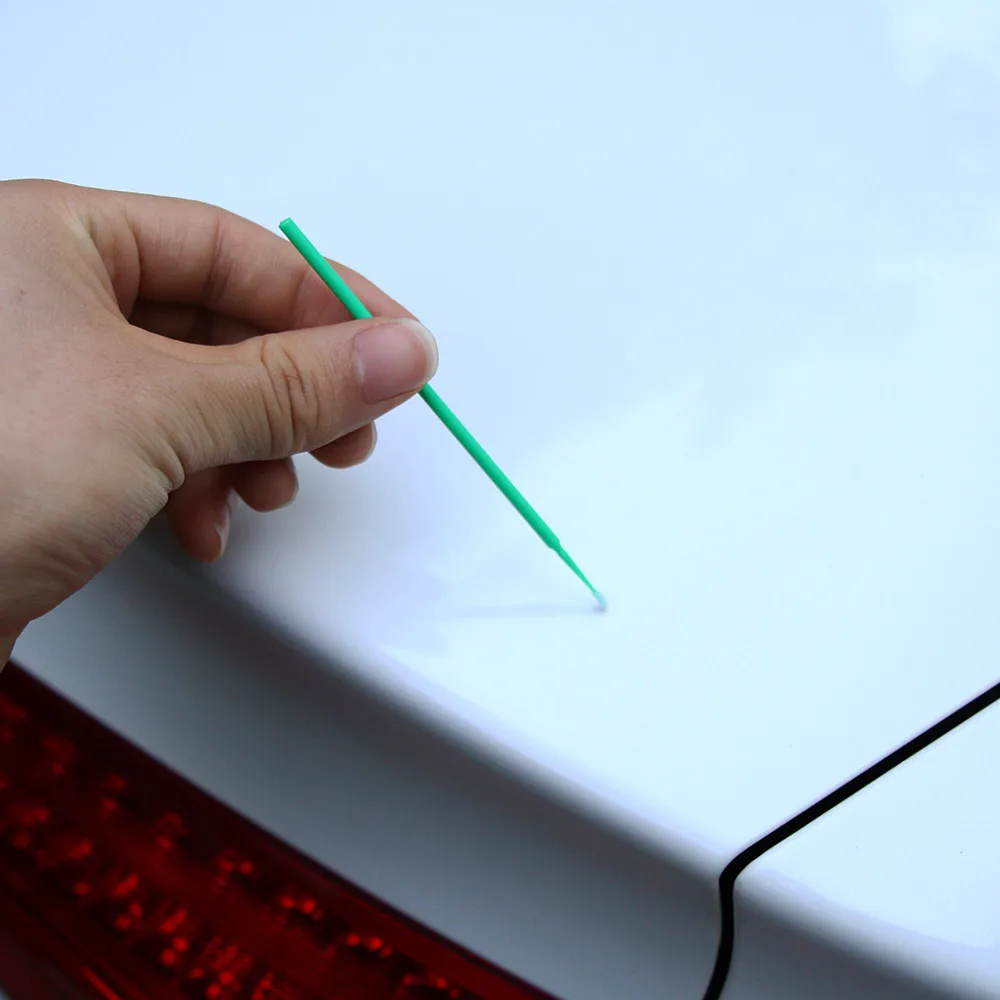 

100pcs/lot Brushes Paint Touch-up Colorful Pen Disposable Dentistry Small Tip Car Maintenance Tools Automobile Washer