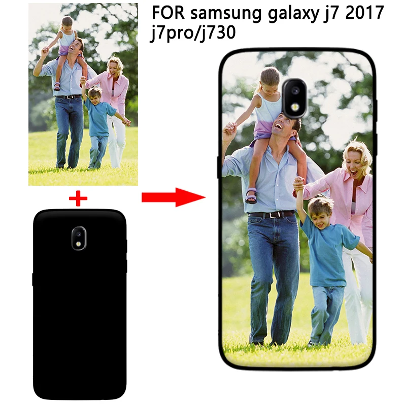 mosirui Personalized Customized DIY Case For samsung galaxy j7 2017 j7pro j730 HD UV Printing Cover Soft TPU Silicone Back | Мобильные