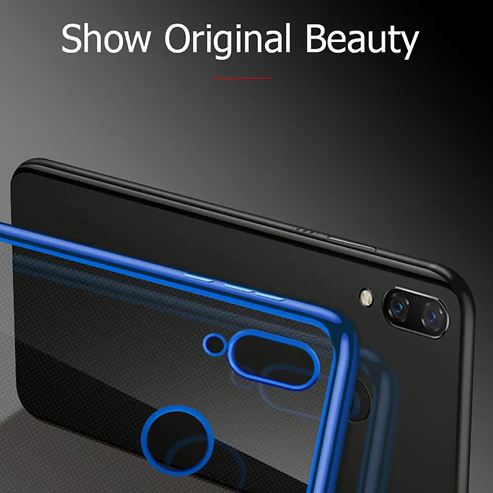 KISSCASE Прозрачный чехол для телефона Xiaomi Note 7 Pocophone F1 Mi 9 8 SE Lite 6X 5X A1 мягкие ТПУ чехлы