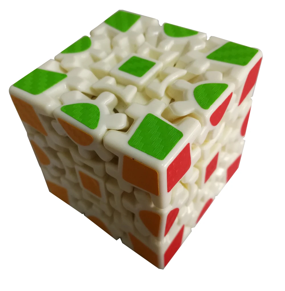 ZCUBE наклейки углеродного волокна Шестерни Мэджико Cubo 5 7 см 3x3x3 3D головоломки нео