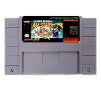 Save File Super Marioed All Stars NTSC 16 большая серая игровая карта для США Версия игрового