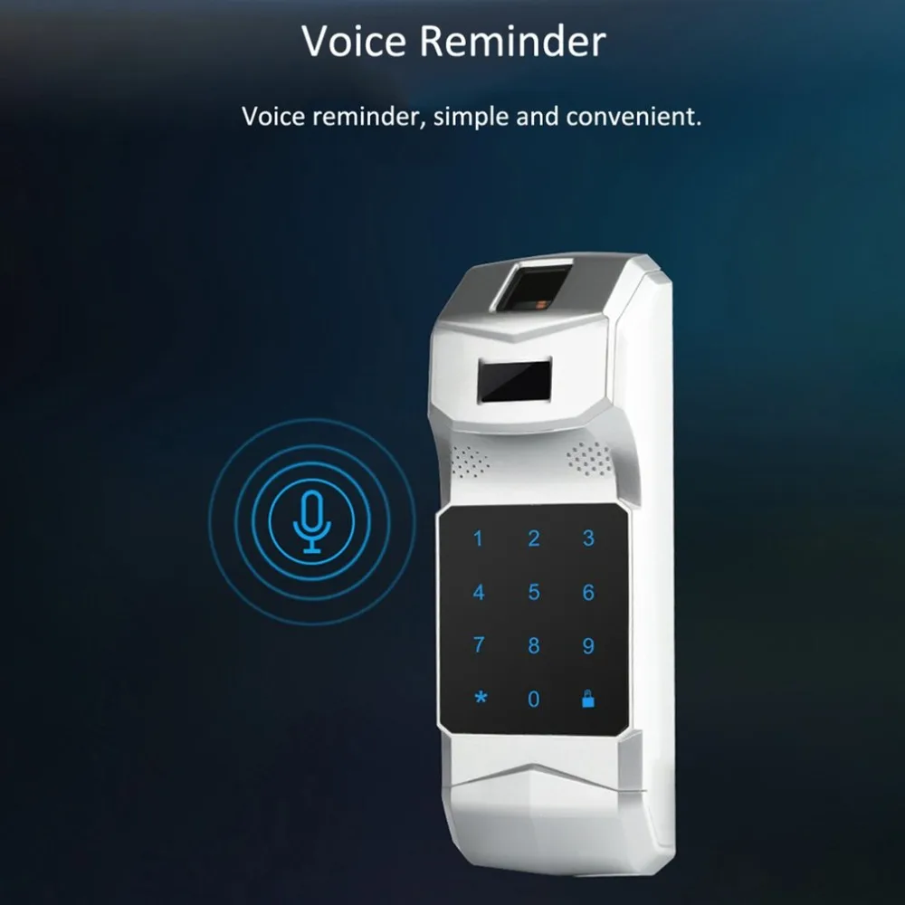 Умный электронный замок, HF-011A, Bluetooth, пульт дистанционного управления, без ключа, дверной замок, засов, Встроенная сигнализация, безопасность для дома