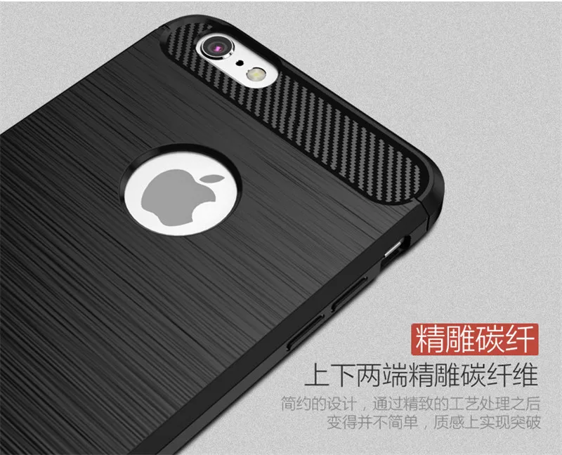 Оригинальный ipaky для iphone 7 Чехол plus Роскошный Матовый Силиконовый ТПУ Гибридный