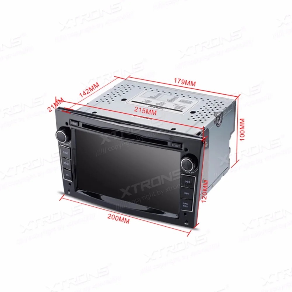 Автомагнитола с DVD-плеером 7-дюймовым дисплеем 2 din GPS-навигацией и стереозвуком