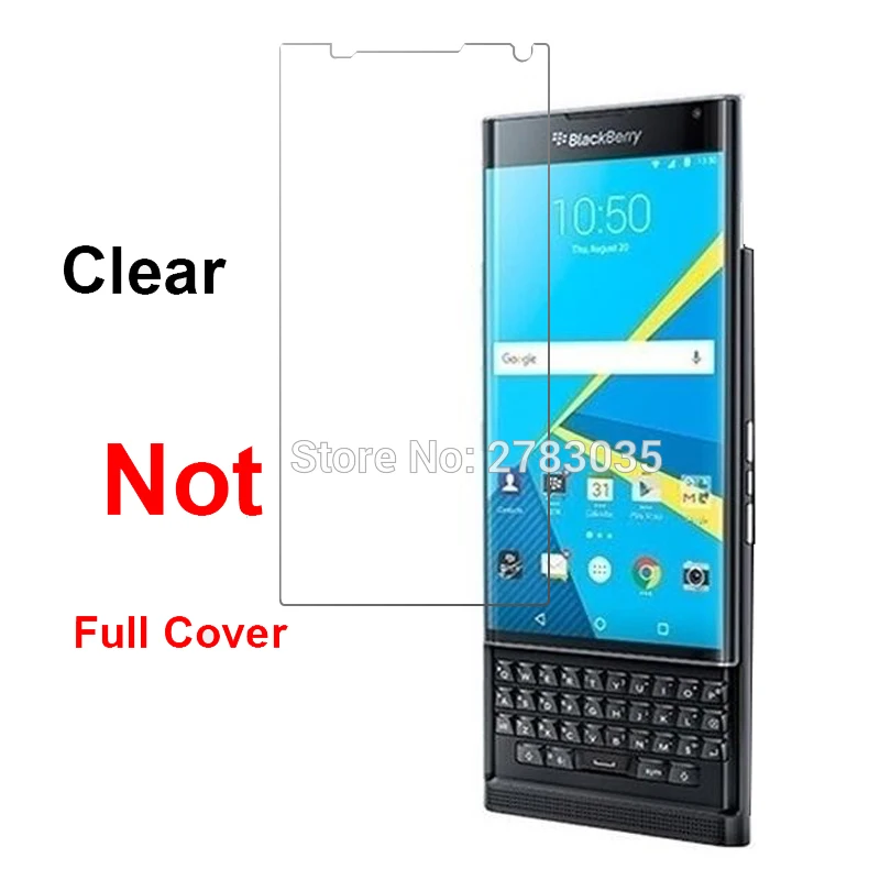 Clear Not Full Cover Для BlackBerry Priv STV100-1 5," 9 H твердость 3D полное покрытие тонкий закаленное изогнутое закаленное защитная стеклянная пленка для экрана - Цвет: Clear Not Full Cover
