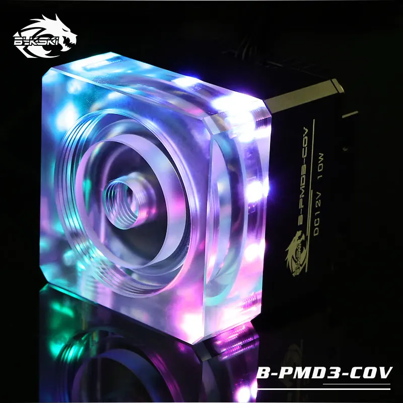 Bykski DDC насос PWM Speed ADJ. head 6 метров потока 600 л/ч водяное охлаждение B PMD3 COV|meter flow|water