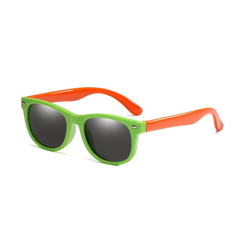 Flexible Polarized Kids Children Sun Glasses for Girls Boy Baby Sunglasses Candy Colorful Eyeglasses Gafas UV400 | Аксессуары для