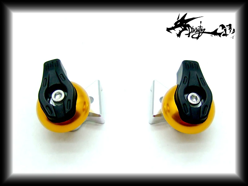 Мотоцикл CNC L и R аварии колодки протектор рама ползунки для ZX 10R золото|slider android|frame