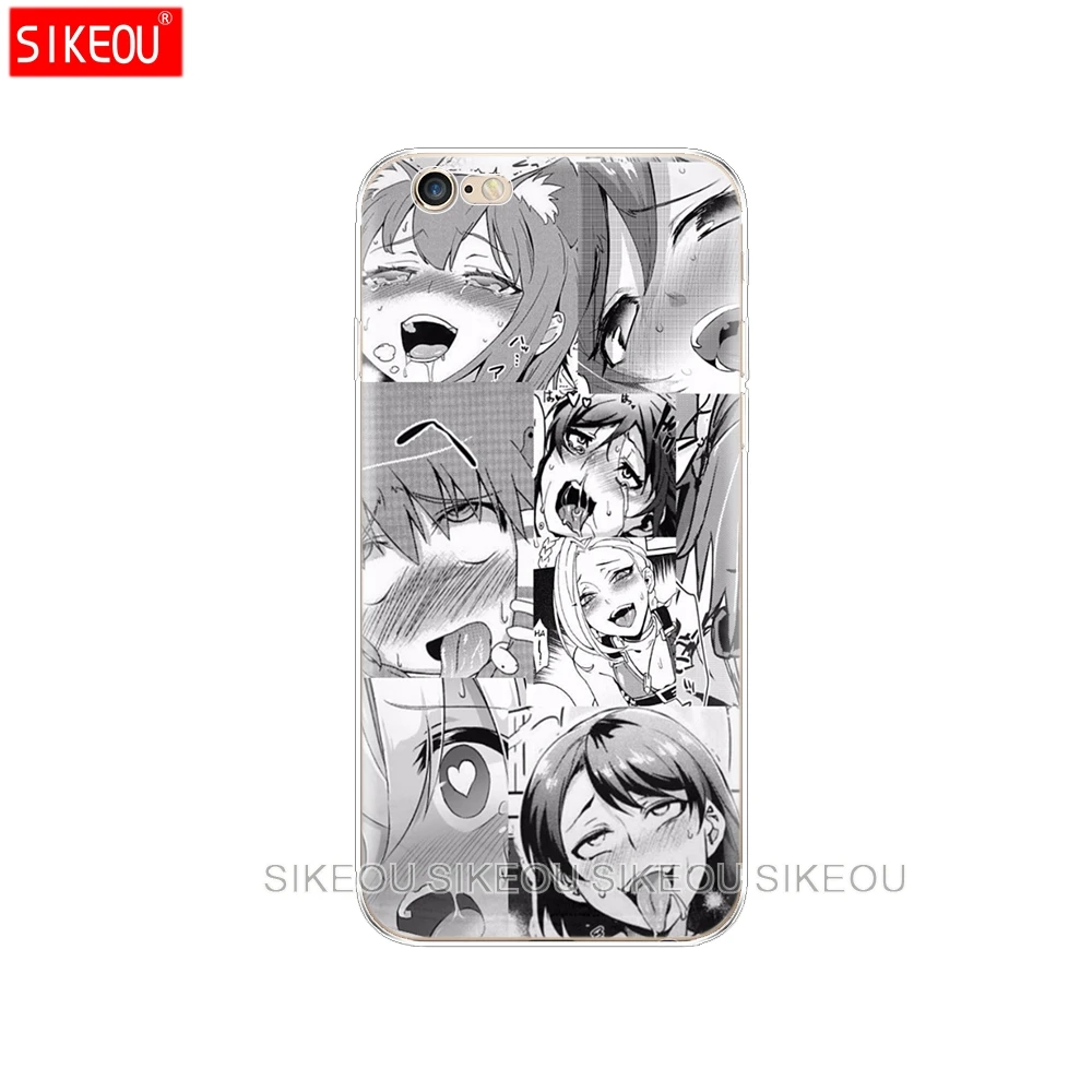 Силиконовый чехол для телефона Iphone 6X8 7 6s 5 5s SE 2020 Plus 10 XR XS 11 Pro Max с японской девушкой