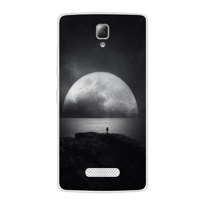 Задняя крышка Мягкий ТПУ чехол для Lenovo A2010 A 2010 Тигр Дизайн Тонкий силиконовый a /A