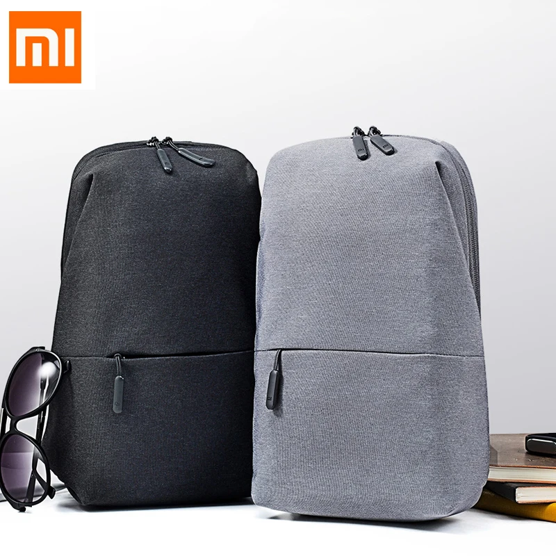 Рюкзак Xiaomi Mi городской рюкзак для отдыха нагрудный сумка мужчин и женщин