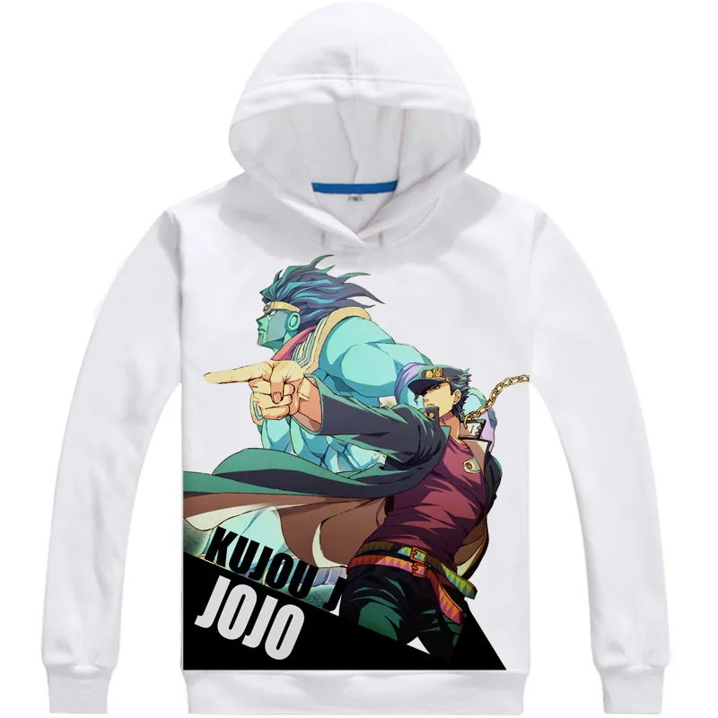Новинка необычная Толстовка JoJo's Adventure осенне зимнее пальто для косплея
