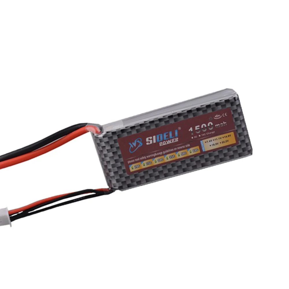 ELEOPTION 2 шт 11 1 V 1500mah 3S 30C LiPo батарея для RC автомобиля грузовика вертолета самолета