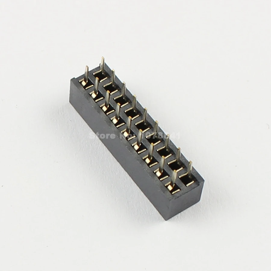 20 штук 2 мм 0 Шаг 2x9 Pin 18 контактный разъем Dual Row прямой штыревой полосы|pin strip female|strip |