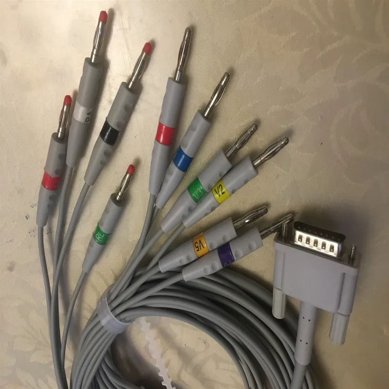Бесплатная доставка совместимый с Bionet Cardiocare 2000/CardioTouch3000 цельный 10 жильный ЭКГ