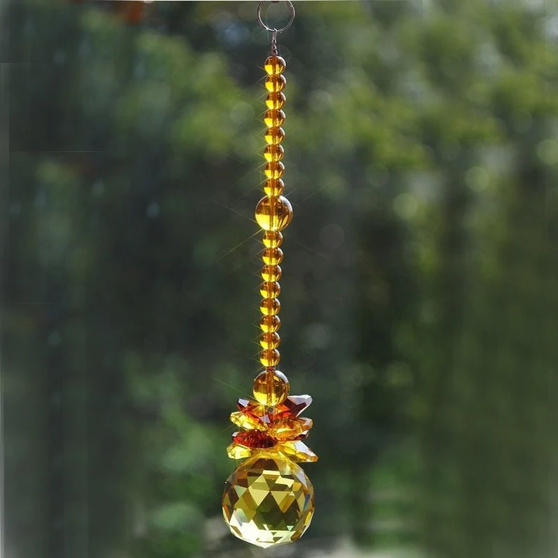 1 шт. чакра Хрустальный Ловец Солнца Шар Призма подвеска окно орнамент Радуга