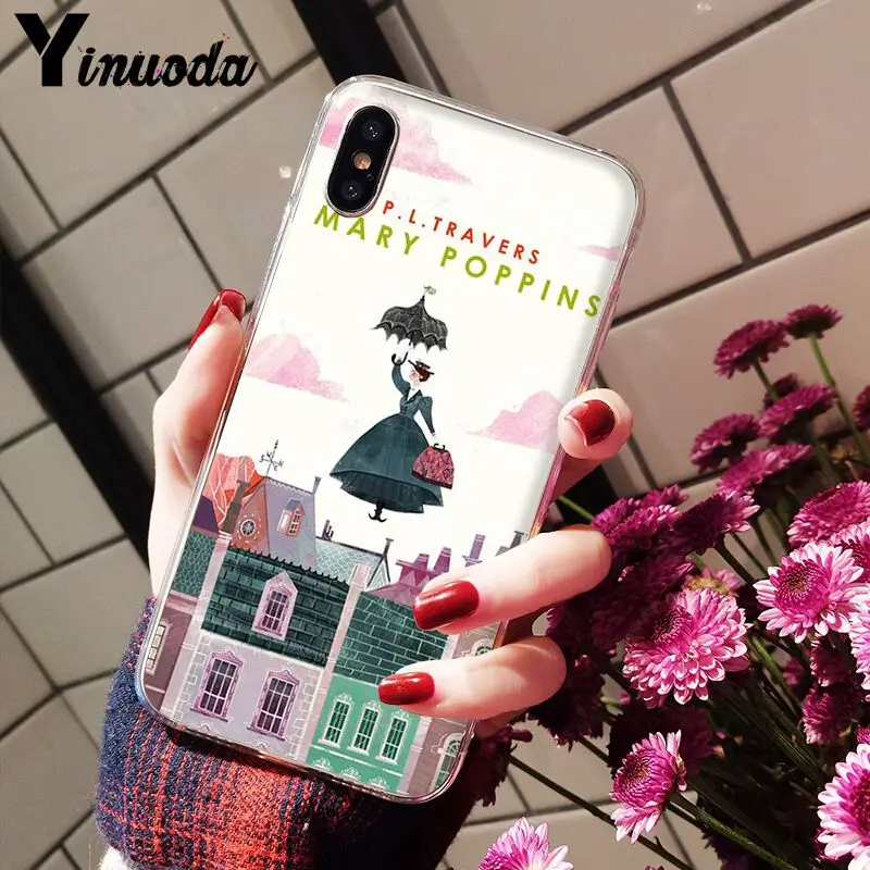 Yinuoda Мэри Поппинс прекрасный телефон аксессуары чехол для iPhone 8 7 6 6S Plus X XS max 10 5 5S SE