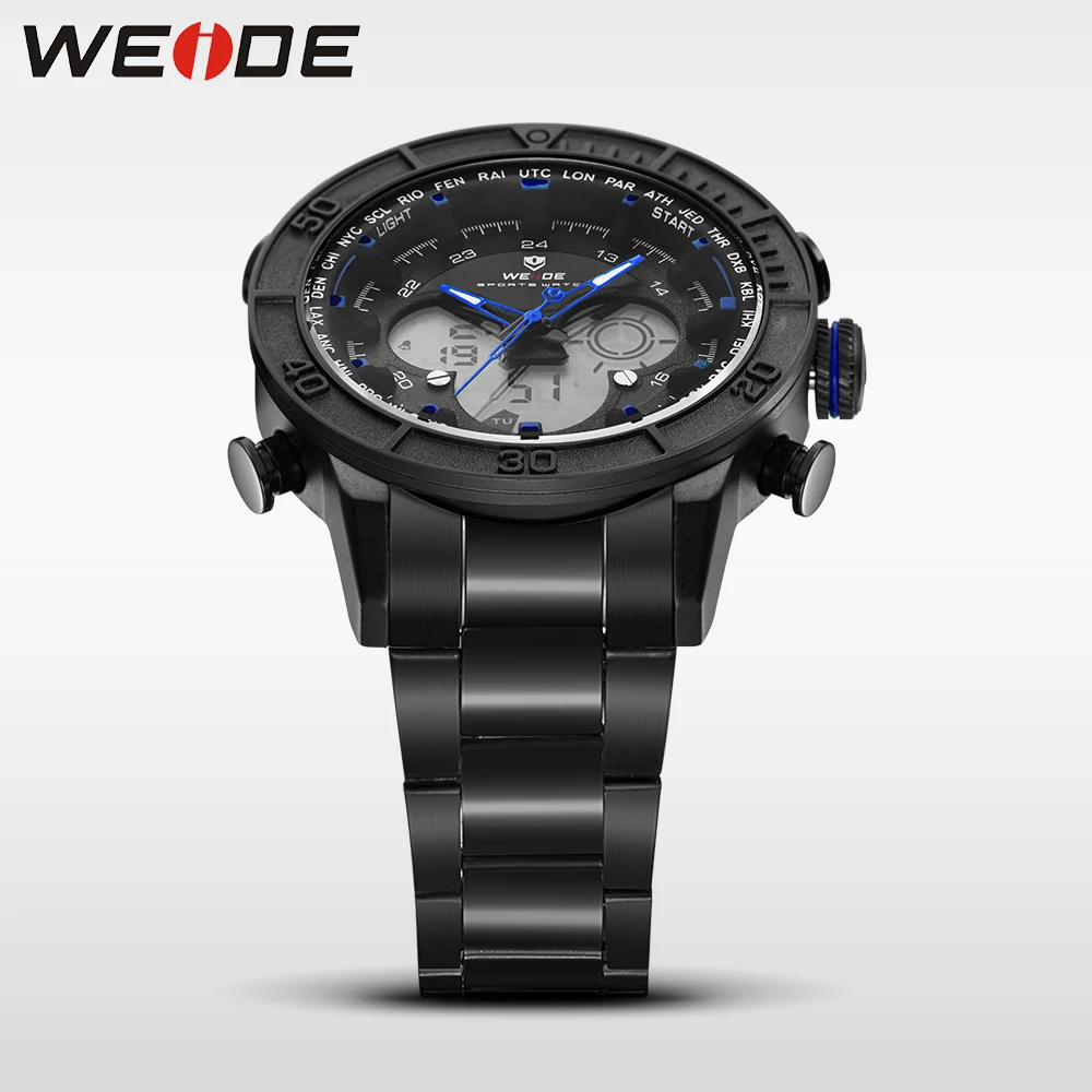 WEIDE Новые повседневные Оригинальные relogio аналоговые спортивные часы военные из