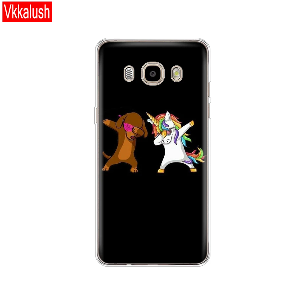 80092 Мягкий силиконовый чехол ТПУ для samsung Galaxy J5 чехол J510 J510F Крышка для samsung J5 чехол в виде ракушки - Цвет: 80092