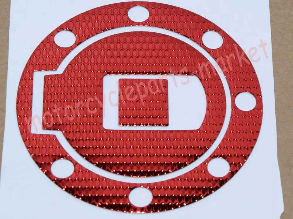 Motorcycle Red Fuel Gas Cap Cover Pad Sticker For Yamaha YZF R1 1998-1999 R6 1999-2000 600 750 1000 TDM850 900 TRX850 | Автомобили и