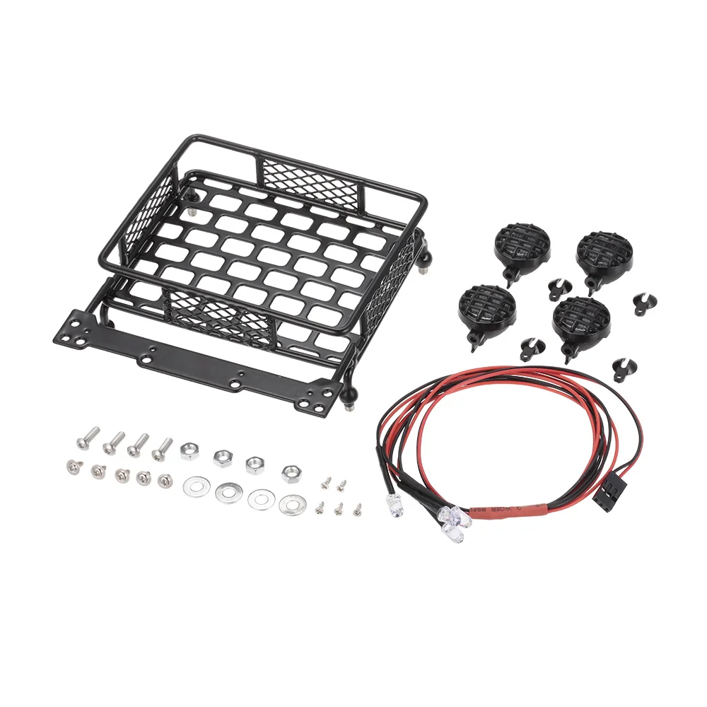 Радиоуправляемые гусеничные автомобили багажник на крышу и светодиодный