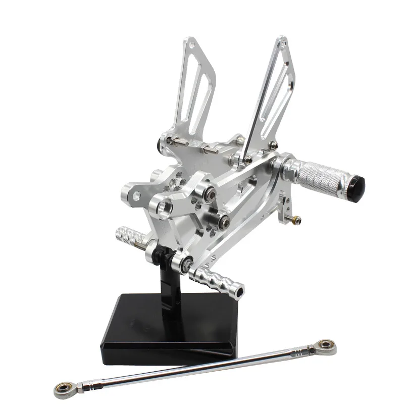 CNC Алюминий Регулируемая подножки для Honda CBR600 F2 F3 F4 F4i 2001 2002 2003 2004 2005 2006 2007