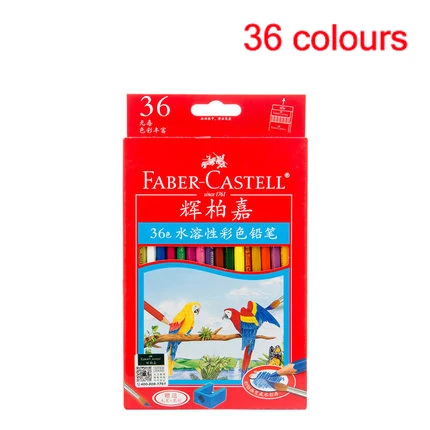36 color 12 24 36 48 60 72 color/set Faber Castell Water soluble color pencil Advanced painting pencil Watercolor pens Painting art - Цвет: 36 color