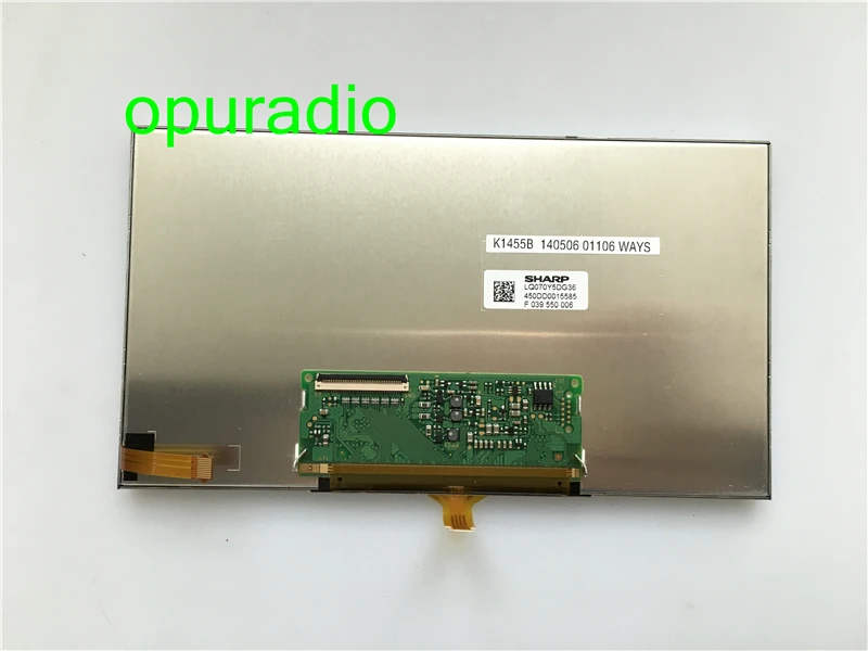 Новый 7-дюймовый ЖК-дисплей LQ070Y5DG36 с сенсорной панелью для автомобильной