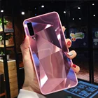 3D Алмазный Блестящий зеркальный чехол для Samsung Galaxy S10 Lite S9 S8 A7 A6 A8 Plus J4 J6 2018 A5 J3 J5 J7 2017 2016 S7 edge, чехол