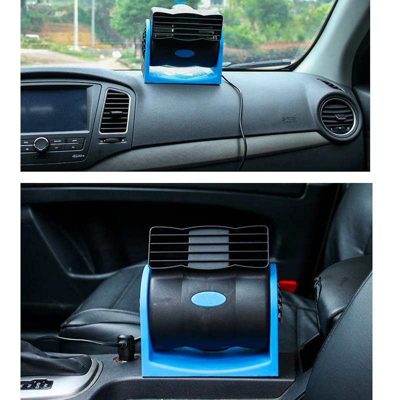 12V портативный автомобильный охладитель воздуха вентилятор для автомобиля