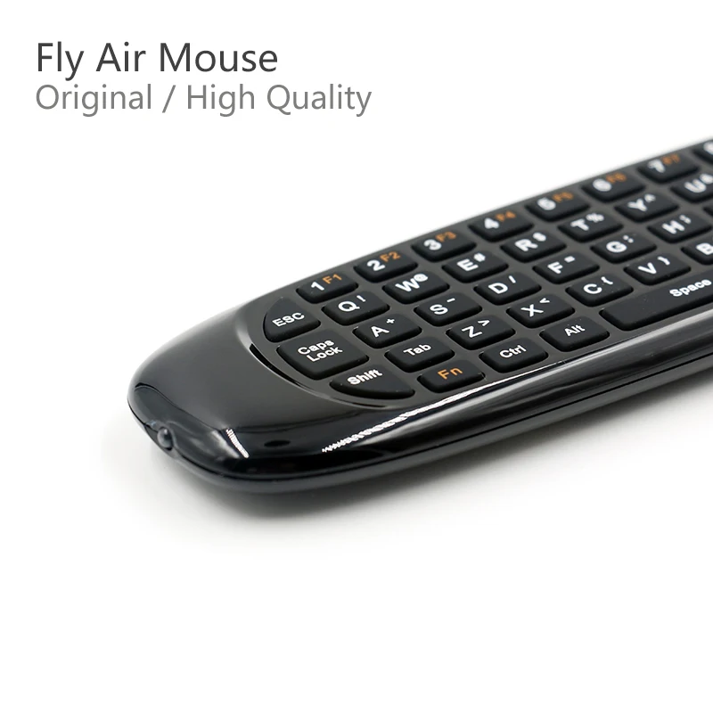 Новое обновление гироскоп Fly Air mouse C120 Plus Беспроводная игровая клавиатура Android