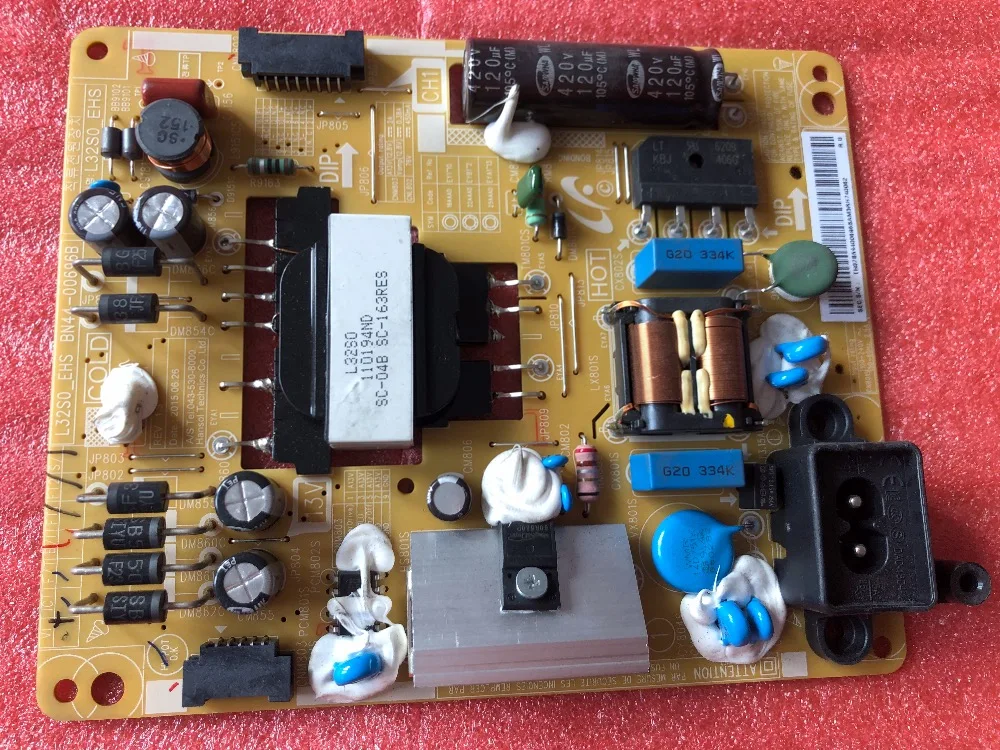 

100% Новый оригинал для Samsung UA32H4100AR/AK Power Board BN44-00696A L32S0_ESM PSLF620S06 = BN44-00696B
