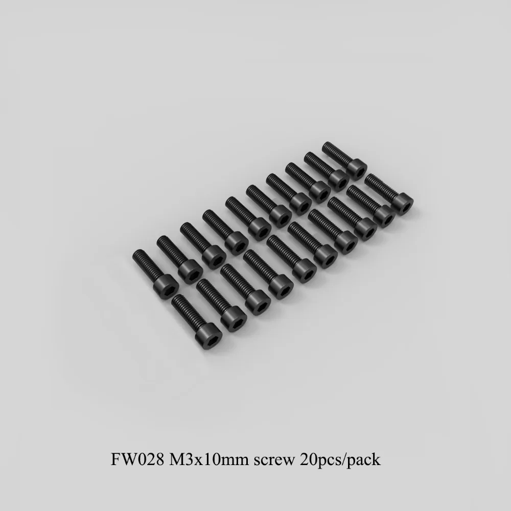 Famoushobby FW028 розничная продажа M3x10 RC 6CH 3D вертолет M3 винт из легированной стали Trex