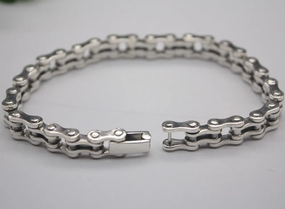 Браслет мужской из серебра 8 3 пробы с цепочкой в виде автомобиля дюйма l/39 г |