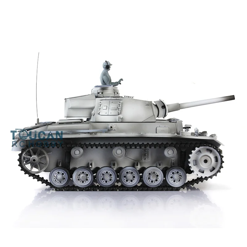 1/16 весы HengLong пластиковая Версия Немецкий Panzer III L RTR радиоуправляемая модель танка